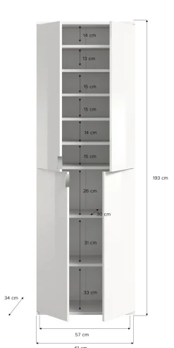 Garderobenschrank BODITE
