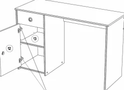 Kinderzimmer 5-teilig SMOOZY 36b