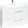 Waschbeckenunterschrank 100 mit Mineralgussbecken FLORIDA