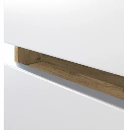 Waschbeckenunterschrank mit Doppelwaschbecken LUCCA